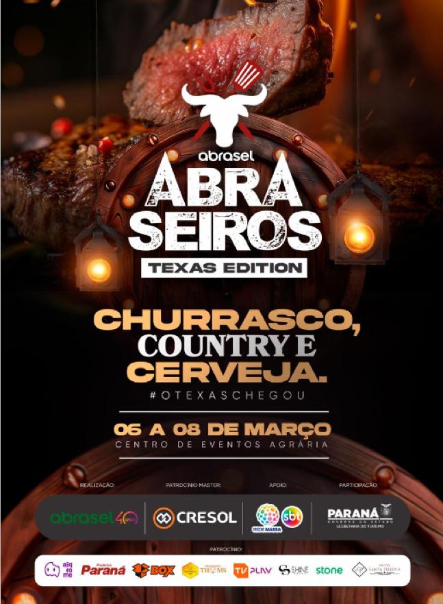 O TEXAS CHEGOU! Festival de churrasco começa nesta sexta (6) em Guarapuava com música, cerveja e entrada grátis