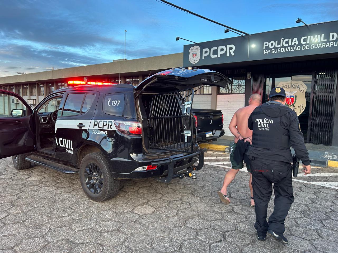 CAIU NA REDE! Suspeito com histórico de assaltos é preso com arsenal em Guarapuava