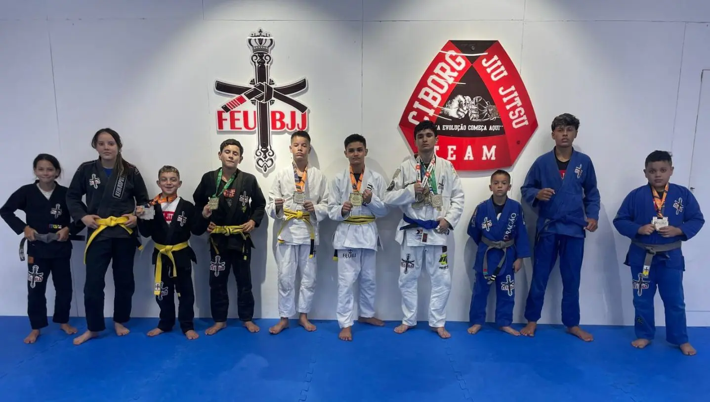 Guarapuava conquista medalhas na II Etapa do Paranaense de Jiu-Jitsu em Curitiba