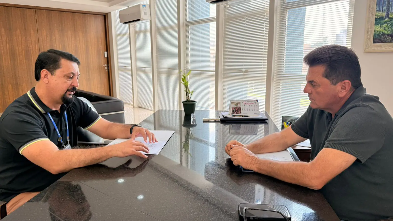 Prefeitura e Sanepar alinham melhorias em serviços e reforçam parceria em Guarapuava